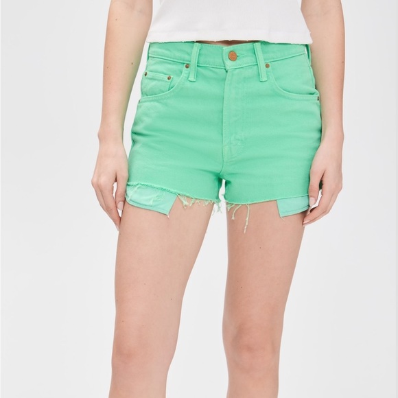 MOTHER The Fun Dip Micro Cut Shorts - Picture 1 of 7